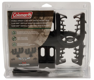 Mad Dog Gear Atv Dbl Upright - Claw Grip W/ez Mount Base Blk