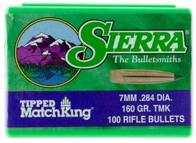 Sierra Tipped Matchking, Sierra 7660.284 160 Tmk100