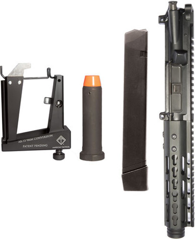 Ati 9mm Pistol Conv. Kit Ar-15 - 5.5" 9mm Keymod Upper/31rd Mag