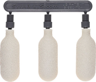 Swab-its 50 Cal/28 Ga Bore Tip - 3 Pack Patchless Cleaning