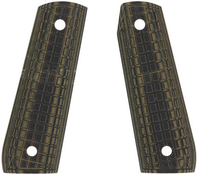 Pachmayr Dominator G10 Grips - Ruger 22/45 Grn/blk Grappler