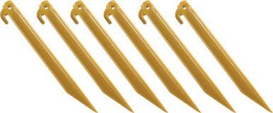 Coleman 9" Abs Tent Stakes - 6 Stakes Per Pack