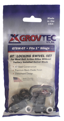 Grovtec Us Inc Locking W/machine Screw, Grov Gtsw07Ms & Ws 1in Lp Blue