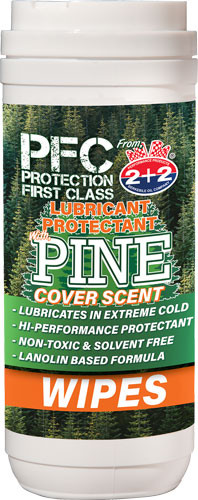 Protection First Class Oil - Pine Scent Gun Wipes