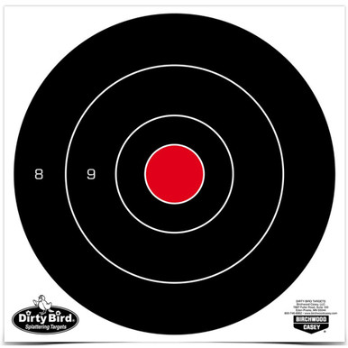 Birchwood Casey Dirty Bird Target 8 inch Bull 25 Pack