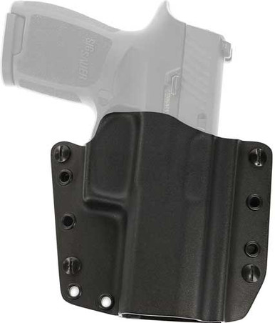 Galco Corvus Belt/iwb Holster - Right Hand Kydex M&p Shield 9/40 Black