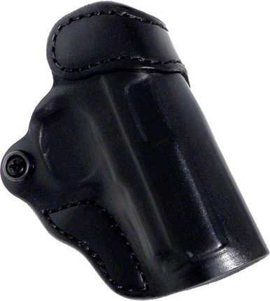 Desantis Criss-cross Holster - Owb Rh Leather S&w B-guard Bl!