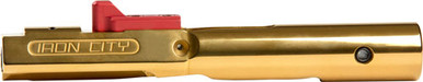 Iron City Ar9 Red Mohawk Bcg - C4v Coating 9mm Gold