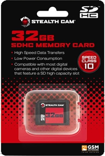 Stealth Cam Sd Memory Card, Steal Stc-32gb32gb Sd Card