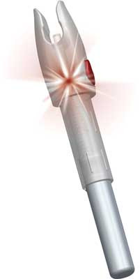 Glorynock Lighted Nock - Universal Fit Red 3/pack