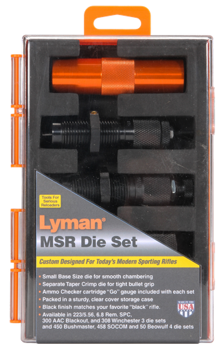 Lyman Msr, Lym 7690102 Msr Die Set 6 8 Rem Special