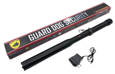 Guard Dog Titan Baton, Gdog Btsg-gdt7500f Titan Baton Stun Gun W/light