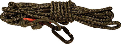 Tree Spider Lifeline With - Carabiner 30' Reflective 1ea
