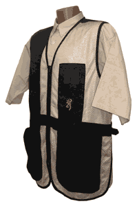 Bg Mesh Shooting Vest R-hand - 2x-large Black/tan Trim