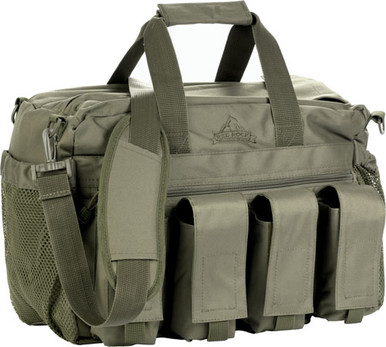 Red Rock Deluxe Range Bag Od - Fold Out Work/cleaning Gun Mat