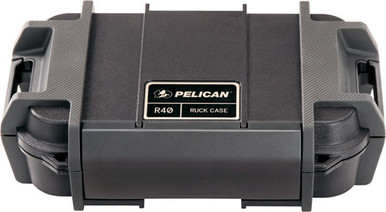Pelican Ruck Case Large R40 - W/divider Blk Id 7.6"x4.7"x1.9