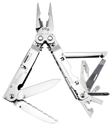 Sog Multi-tool Power Assist - Satin Polish W/sheath