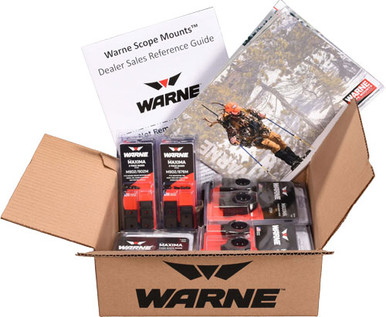 Warne Maxima Horizontal Stckng - Dealer Pack W/30 Warne Mounts