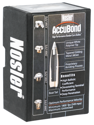 Nosler Accubond, Nos 56902 Accubond 264 130 Sptzr50
