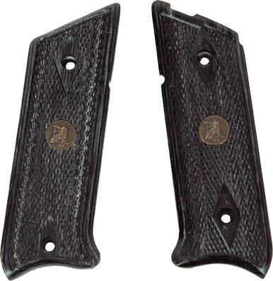 Pachmayr Laminated Wood Grips - Ruger Mkii/iii Blk/gray Check