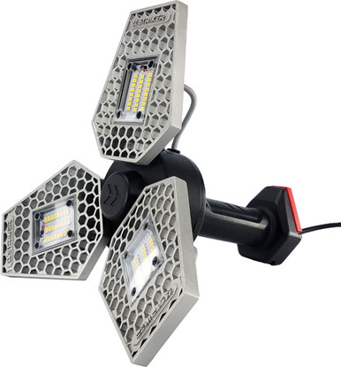 Striker Trilight Shop Light - 3000 Lumens W/adjustable Heads