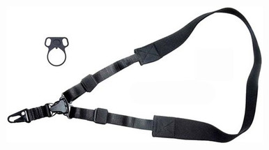 Toc Tactical Sling Single - Point W/adapter Black