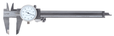 Lyman Dail Caliper, Lym 7832212 Stainless Caliper
