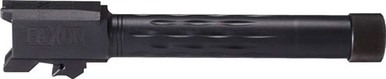 Faxon S&w M&p Full Size 9mm - Flame Flute Threaded Blk