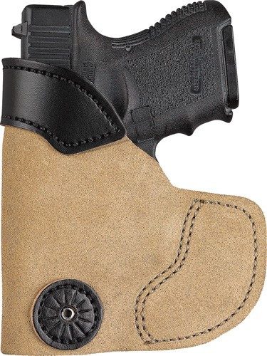 Desantis Pocket Tuk Holstr Lh - Iwb/pcket Lther Ruger Lcp Sue!