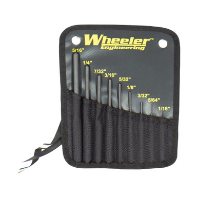 Wheeler Roll Pin Punch Set - 9 Piece