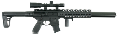 Sig Sauer Airguns Mcx Air, Sig Air-mcx-scope-177-88g-30-blk