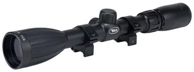 Bsa Special Series Riflescope - 4-12x40mm W/rings Dual-x Blk !