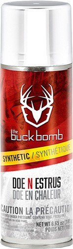Buck Bomb Deer Lure Doe In - Estrus Synthetic 6.65 Oz Aeros