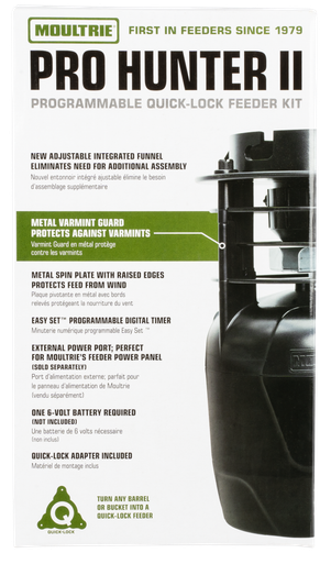 Moultrie , Mou Mfg-13448 Pro Hunter Ii Feeder Kit