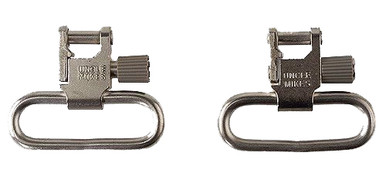 Uncle Mikes Quick Detach, Unc 1002-2 Sling Swivels Qd 115 Nkl