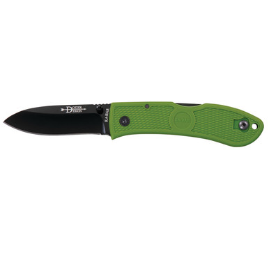 KA-BAR Hunter Folder 3 in Blade Kelly Green Zytel Handle