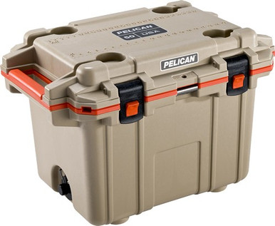 Pelican Coolers Im 50 Quart - Elite Tan/orange