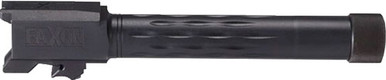 Faxon S&w M&p 2.0 Compact 9mm - Flame Flute Threaded Blk