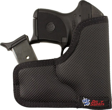 Desantis Ammo Nemesis Holster - Nylon Ambi Lcp W/ Laser Black