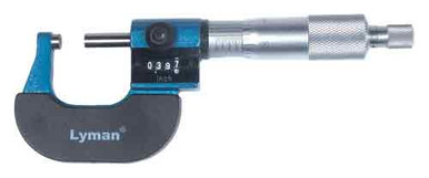 Lyman Reloader 1" Micrometer - W/padded Storage Box Stainless
