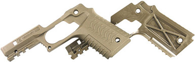Recover Tact. Cc3h 1911 - Grip And Rail System Tan