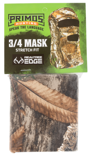 Primos Stretch Fit, Primos Ps6668 Stretch 3/4 Face Mask Rt Edge