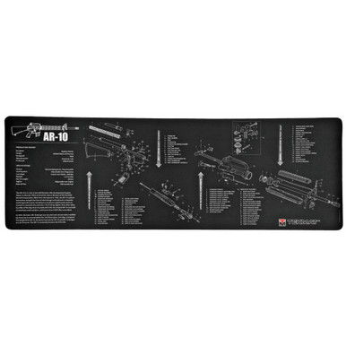 Tekmat Rifle Mat Ar10 Blk