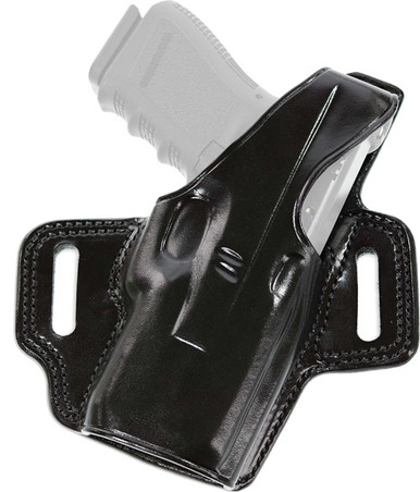 Galco Fletch High Ride Belt - Holster Right Hand Lther Glock 2127 Bl