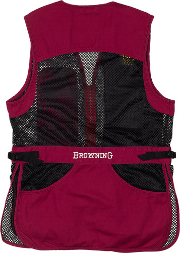 Bg Mesh Shooting Vest R-hand - Women's Medium Black/cassis