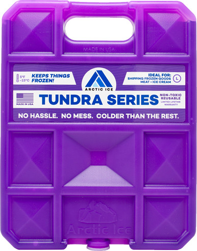 Arctic Ice Tundra Series Large - 2.5lb Reusable Freezer Temp