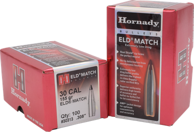 Hornady Eld Match, Horn 30313 Bull .308 155 Eldm100