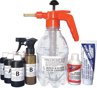 Atsko Zero N-o-dor Oxidizer - Pro Pump Kit Makes 1 Gallon+