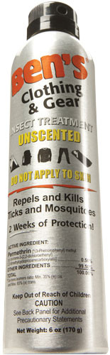 Arb Ben's Clothing/gear Insect - Repellent Permethrin 6oz Spray