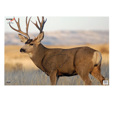 Birchwood Casey Eze-scorer, Bir 37482 Eze-scorer 23x35 Mule Deer 2pk